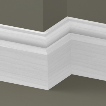 Solid Ash Torus Skirting 3 metre
