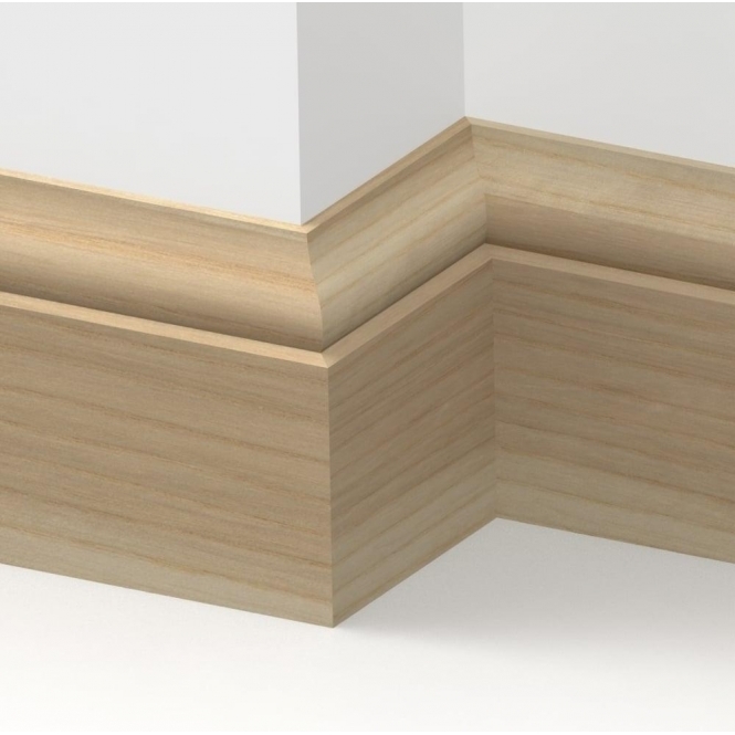 Solid Ash  Tulip Skirting 3 metre