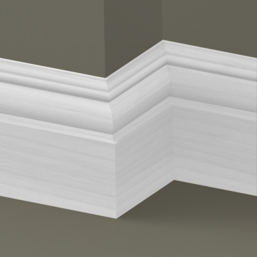 Solid Ash Warwick Skirting 3 metre
