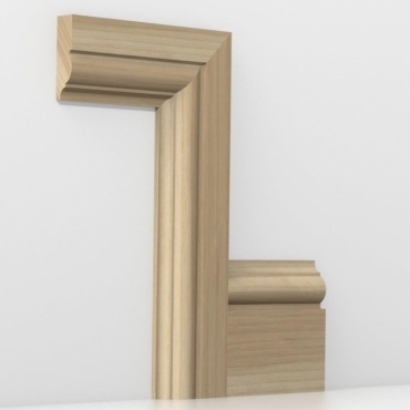 Solid Ash Winchester Architrave Sets
