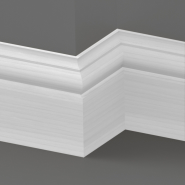 Solid Ash Winchester Skirting 3 metre
