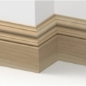 Solid Ash Windsor Skirting 3 metre
