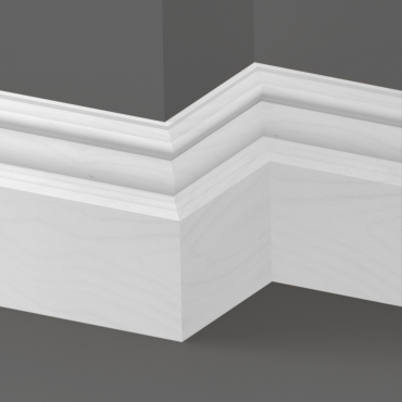 Solid Beech Bromley Skirting 3 metre