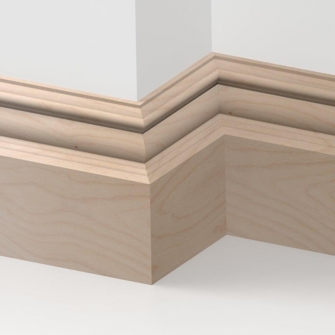 Solid Beech  Bromley Skirting 3 metre