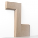 Solid Beech Chamfered Architrave Lengths