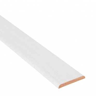 Solid Beech Flat Cover Beading Threshold Strip 70mm x 7mm