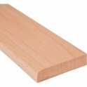 Solid Beech Flat Edge Door Threshold 35mm Wide