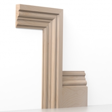 Solid Beech Heritage Architrave Lengths