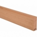 Solid Beech Mini Chamfer Kitchen Worktop Upstand 3 Metre