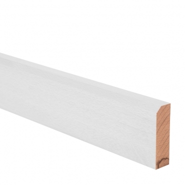 Solid Beech Mini Chamfer Upstand 3 Metre