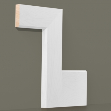 Solid Beech Mini Chamfered Architrave Sets