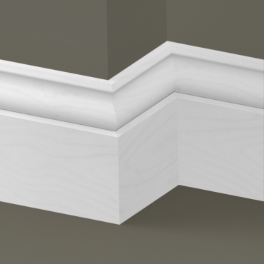 Solid Beech Ogee Skirting 3 metre
