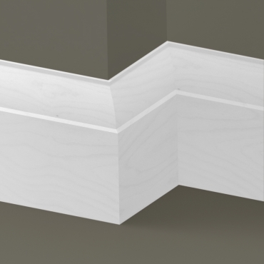 Solid Beech Ovolo Skirting 3 metre