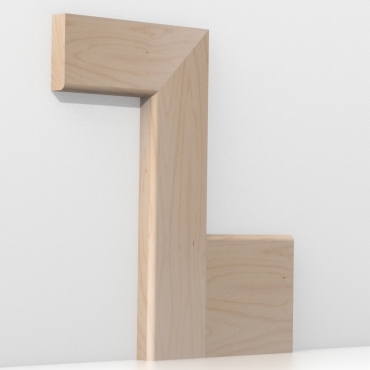 Solid Beech Pencil Round Architrave Lengths