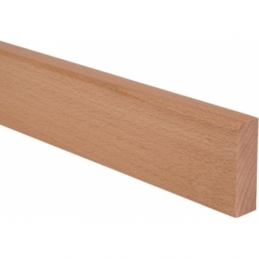 Solid Beech Pencil Round Kitchen Worktop Upstand 3 Metre