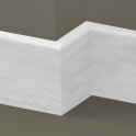 Solid Beech Pencil Round Skirting 3 metre
