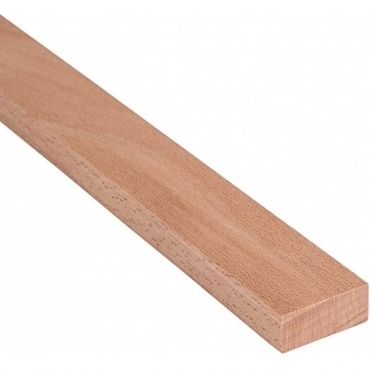 Solid Beech Rectangle Beading 12mm x 9mm