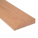Solid Beech Reducing Ramp Door Threshold 169mm Wide
