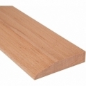 Solid Beech Reducing Ramp Door Threshold 70mm Wide