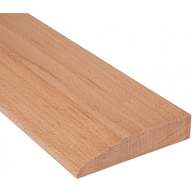 Solid Beech  Reducing Ramp Door Threshold 95mm Wide