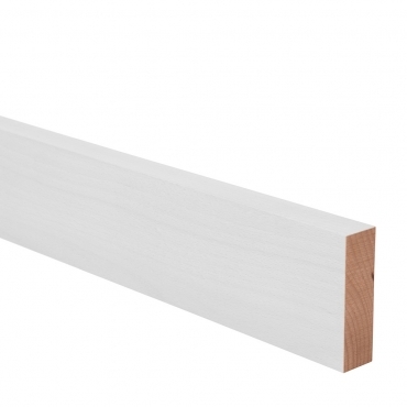 Solid Beech Square Edge Kitchen Worktop Upstand 3 Metre