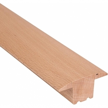 Solid Beech T Bar Threshold 2.4 Metre - 57mm Wide