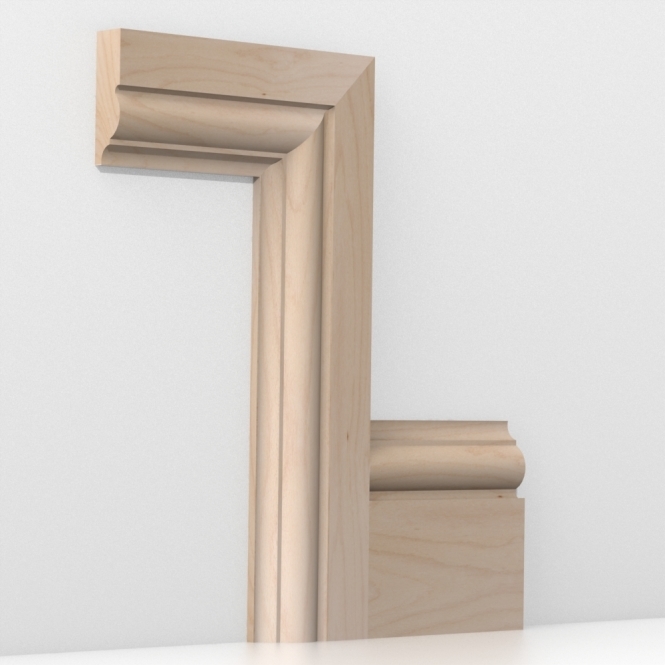 Solid Beech  Winchester Architrave Lengths
