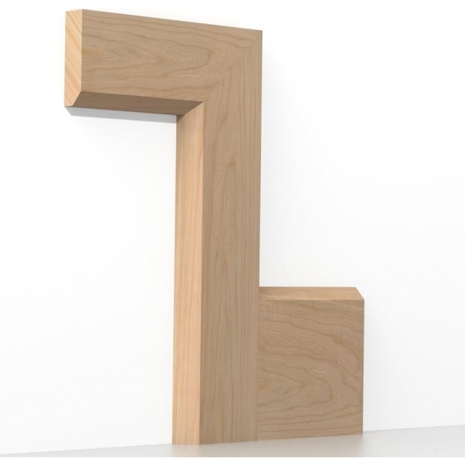 Solid Cherry  Chamfered Architrave Sets