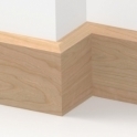 Solid Cherry Chamfered Skirting 2.7 metre