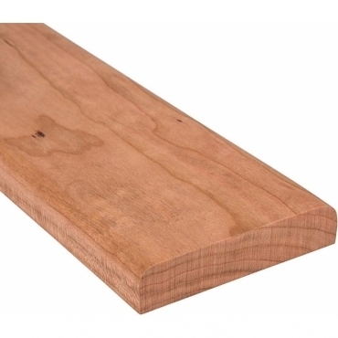 Solid Cherry Flat Door Threshold 44mm Wide
