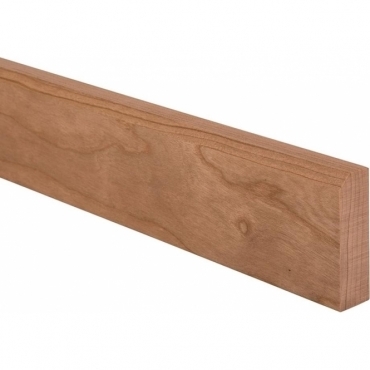 Solid Cherry Mini Chamfer Upstand 2.7 Metre