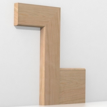 Solid Cherry Pencil Round Architrave Sets