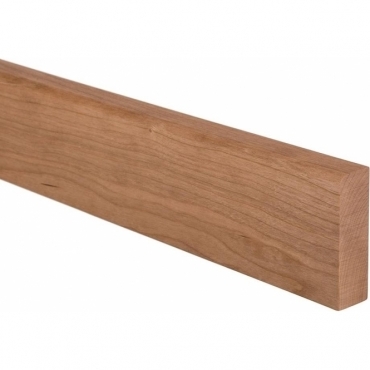 Solid Cherry Pencil Round Kitchen Worktop Upstand 2.7 Metre