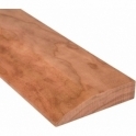 Solid Cherry Reducing Ramp Door Threshold 120mm Wide