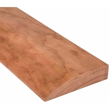 Solid Cherry Reducing Ramp Door Threshold 70mm Wide