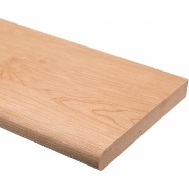 Solid Cherry Rounded Shelf 2 metre x 20mm