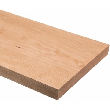 Solid Cherry Square Edge Shelf 2.4 metre x 20mm