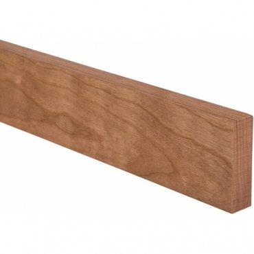 Solid Cherry Square Edge Upstand 2.7 Metre