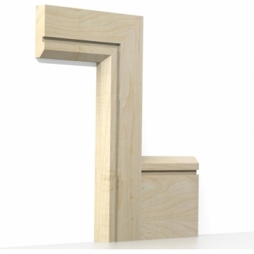 Solid Maple Chamfered Single Edge Architrave Sets