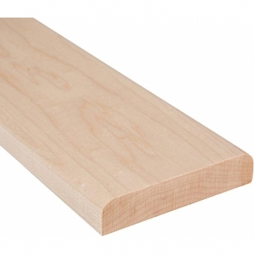 Solid Maple Flat Door Threshold 144mm Wide