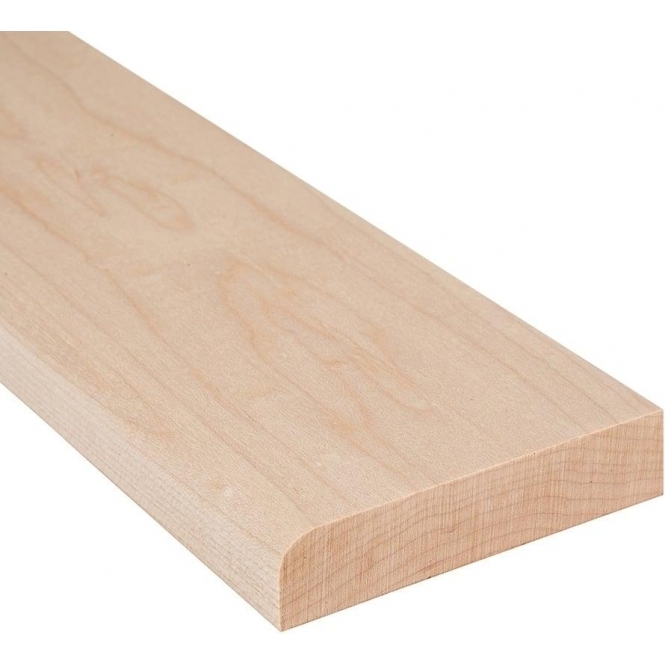Solid Maple  Flat Edge Door Threshold 69mm Wide