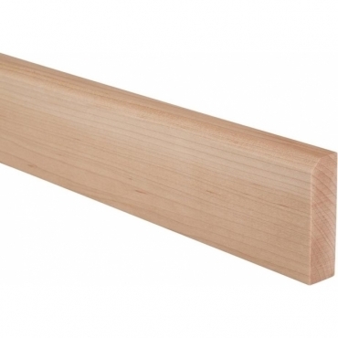 Solid Maple Mini Chamfer Upstand 2.7 Metre