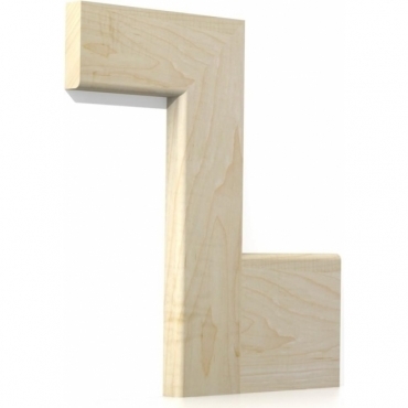 Solid Maple Pencil Round Architrave Sets