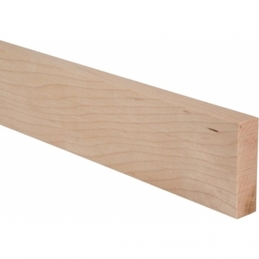 Solid Maple Square Edge Kitchen Worktop Upstand 2.7 Metre