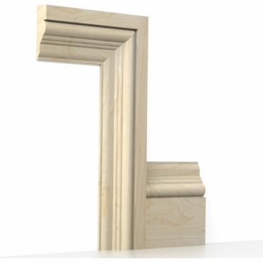 Solid Maple Tudor Architrave Sets