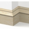 Solid Maple Tudor Skirting 3 metre