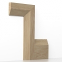 Solid Oak Bevel Architrave Lengths