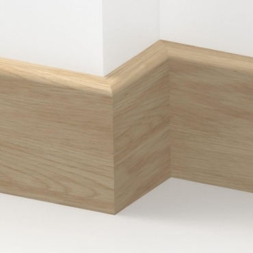 Solid Oak Bullnose Skirting Board 3 metre