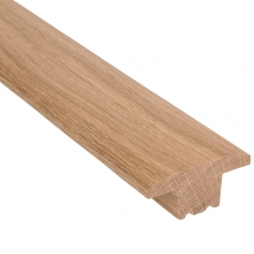 Solid Oak Carpet to Carpet Threshold 1.0 Metre