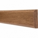 Solid Oak Chamfered Handrail Wall Plate 3 Metre